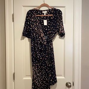 Maternity/Nursing wrap dress. NWT